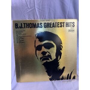 B.J. THOMAS GREATEST HITS VOLUME 1 STEREO RECORD ALBUM STEREO-MONIC Signed